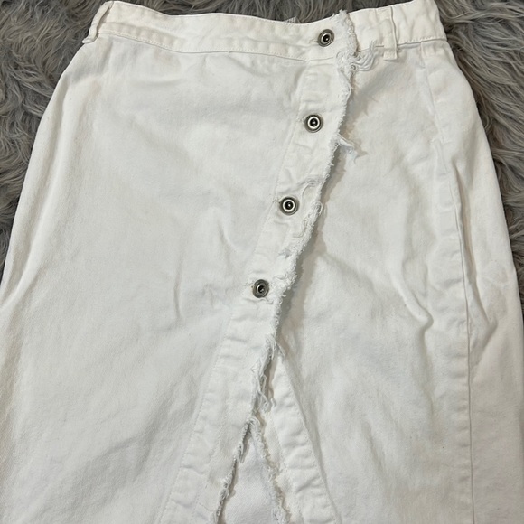 ZARA WHITE SKIRT SIZE S - Picture 4 of 13
